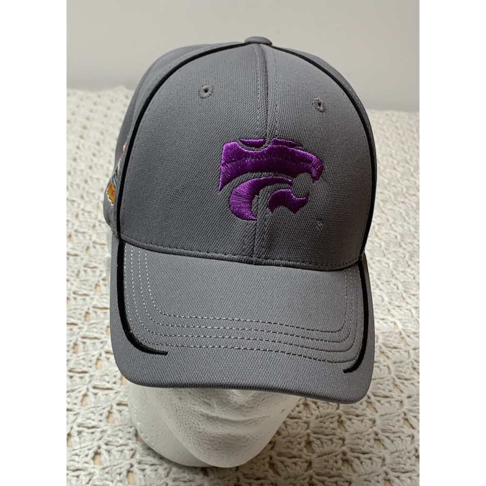 Kansas State Wildcats Cap Hat Adjustable Basketball Hoops‎ & Loop Tostitos